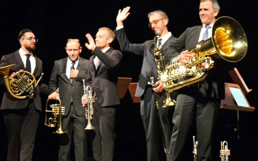 Lo straordinario Quintetto degli Ottoni della Filarmonica della Scala, al Teatro Tirinnanzi