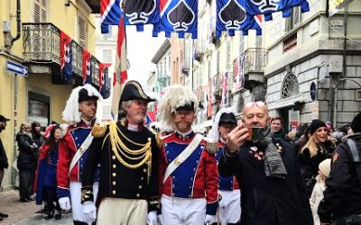 La bellezza di Ivrea con il Carnevale e la battaglia delle arance